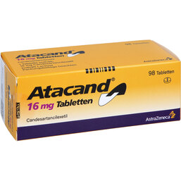 Abbildung: Atacand 16 mg Tabletten 98 St, Tabletten PZN 03042513