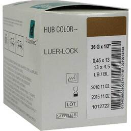 Abbildung: Neoject Kanülen Insulin 0,45x13mm Kanüle, 100 St PZN 03043240