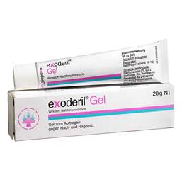 Abbildung: exoderil Gel 20 g, Gel PZN 03043889