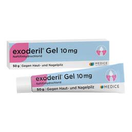 Abbildung: exoderil Gel 50 g, Gel PZN 03043895
