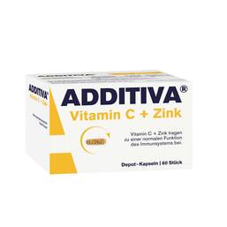 Abbildung: Additiva Vitamin C Depot 300 Kapseln, 60 St PZN 03045368