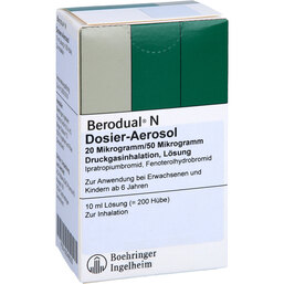 Abbildung: Berodual N Dosieraerosol 10 ml, Dosieraerosol PZN 03048533
