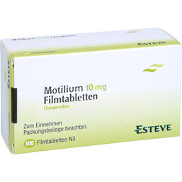 Abbildung: Motilium Filmtabletten 100 St, Filmtabletten PZN 03050866