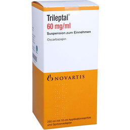 Abbildung: Trileptal 60 mg / ml Suspension 250 ml, Suspension zum Einnehmen PZN 03054048