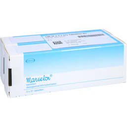Abbildung: Marvelon Tabletten 6X21 St, Tabletten PZN 03056805