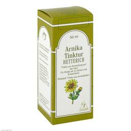Abbildung: Arnika Tinktur Hetterich Tinktur, 50 ml PZN 03060681