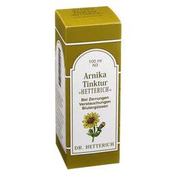 Abbildung: Arnika Tinktur Hetterich 100 ml, Tinktur PZN 03060698