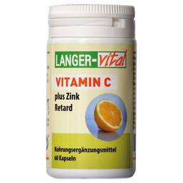 Abbildung: Vitamin C 300 mg + Zink Depot 60 St, Kapseln PZN 03061284