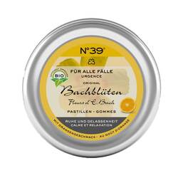 Abbildung: Bachblüten Notfall No.39 Pastillen Bio Pastillen, 45 g PZN 03068197