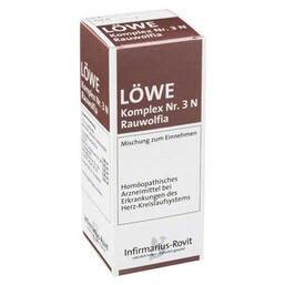 Abbildung: Löwe Komplex Nr. 3 N Rauwolfia Tropfen Tropfen, 100 ml PZN 03068783