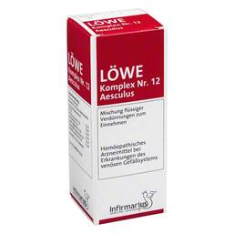 Abbildung: Löwe Komplex Nr.12 Aesculus Tropfen Tropfen, 50 ml PZN 03068843