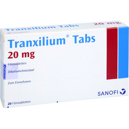 Abbildung: Tranxilium Tabs Filmtabletten 20 St, Filmtabletten PZN 03073471
