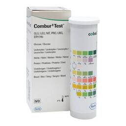 Abbildung: Combur 6 Test Teststreifen 50 St, Teststreifen PZN 03079427 