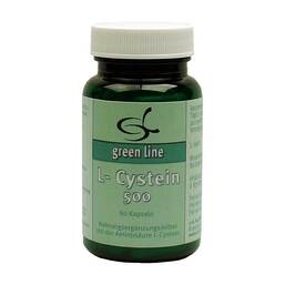 Abbildung: L-Cystein 500 Kapseln 60 St, Kapseln PZN 03081157