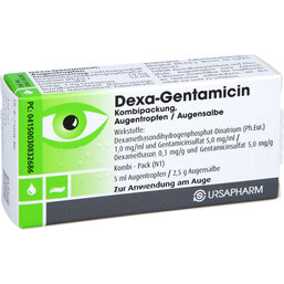 Abbildung: Dexa Gentamicin Kombipackung 1 P, Kombipackung PZN 03083268