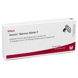 Abbildung: Iscucin Quercus Stärke F Ampullen 10X1 ml, Ampullen PZN 03083446