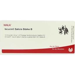 Abbildung: Iscucin Salicis Stärke B Ampullen 10X1 ml, Ampullen PZN 03083506