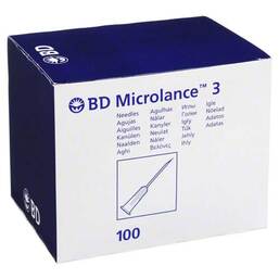Abbildung: BD Microlance Kanüle 20 G 1 1 / 2 0,9x40 mm Kanüle, 100 St PZN 03086924