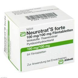 Abbildung: Neurotrat S forte Filmtabletten Filmtabletten, 84 St PZN 03087326