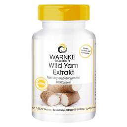 Abbildung: Wild Yam Extrakt Kapseln Kapseln, 100 St PZN 03088811
