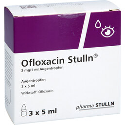 Abbildung: Ofloxacin Stulln Augentropfen 3X5 ml, Augentropfen PZN 03096182