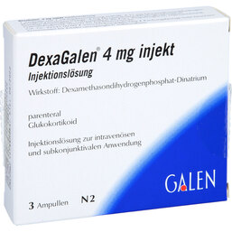 Abbildung: Dexagalen 4 mg Injekt Injektionslösung 3X1 ml, Injektionslösung PZN 03103485
