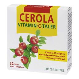 Abbildung: Cerola Vitamin C Taler Grandel 32 St PZN 03106466