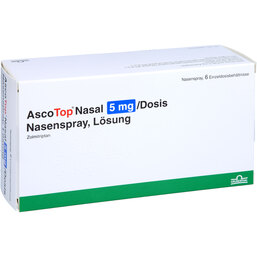 Abbildung: Ascotop nasal 5 mg / Dosis Nasenspray 6 St, Nasenspray PZN 03107201