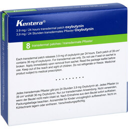 Abbildung: Kentera transdermale Pflaster 8 St, Pflaster transdermal PZN 03109921