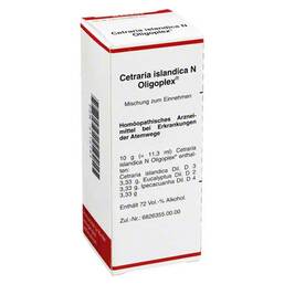 Abbildung: Cetraria Islandica N Oligoplex Liquidum Liquidum, 50 ml PZN 03112484