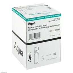 Abbildung: Aqua AD Injectabilia Miniplasco connect Injektionslösung 20X20 ml, Injektionslösung PZN 03113093