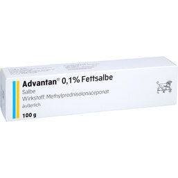 Abbildung: Advantan Fettsalbe 100 g, Salbe PZN 03113928
