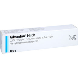 Abbildung: Advantan Milch 100 g, Emulsion PZN 03113934