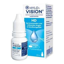 Abbildung: Hylo-Vision HD Augentropfen Augentropfen, 15 ml PZN 03114069