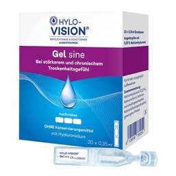 Abbildung: Hylo-Vision Gel sine Einzeldosispipetten Einzeldosispipetten, 20X0.35 ml PZN 03114098
