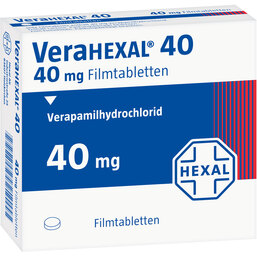 Abbildung: Verahexal 40 Filmtabletten 50 St, Filmtabletten PZN 03117441
