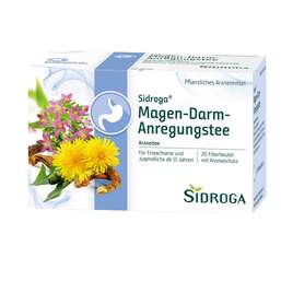 Abbildung: Sidroga Magen-Darm-Anregungstee Filterbeutel Tee, 20X2.0 g PZN 03126233