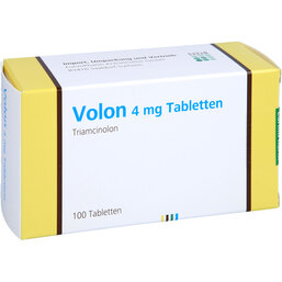Abbildung: Volon 4 mg Tabletten 100 St, Tabletten PZN 03134770