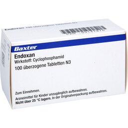 Abbildung: Endoxan überzogene Tabletten 100 St, Überzogene Tabletten PZN 03141876