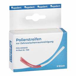 Abbildung: Polierstreifen z.Zahnzwische 5 St, Streifen PZN 03150131