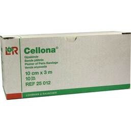 Abbildung: Cellona Gipsbinden 3mx10cm 2 Binden, 2X5 St PZN 03150869