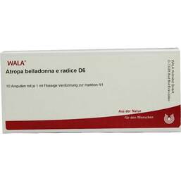 Abbildung: Atropa Belladonna e Radix D 6 Ampullen Ampullen, 10X1 ml PZN 03155536