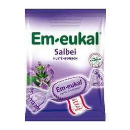 Abbildung: Em-eukal Halsbonbons Salbei zuckerhaltig Bonbons, 75 g PZN 03166913