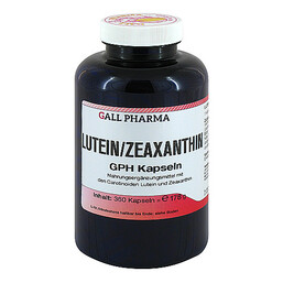 Abbildung: Lutein Zeaxanthin GPH Kapseln Kapseln, 360 St PZN 03166942