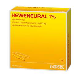 Abbildung: Heweneural 1% Ampullen Ampullen, 100X2 ml PZN 03173066
