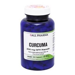Abbildung: Curcuma 200 mg Kapseln Kapseln, 180 St PZN 03175668
