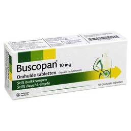 Abbildung: Buscopan Dragees Emra-Med 50 St, Überzogene Tabletten PZN 03176981