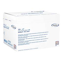Abbildung: Maimed Mullkompresse steril 7,5x7,5cm 8fach 20X5 St, Kompressen PZN 03180741