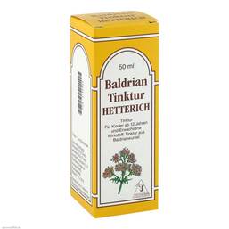 Abbildung: Baldriantinktur Hetterich Tinktur, 50 ml PZN 03180965