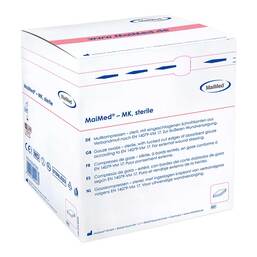 Abbildung: Maimed Mullkompresse steril 5x5cm 12fach 20X5 St, Kompressen PZN 03182326